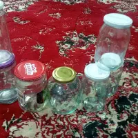 انواع شیشه ربی و ترشی در اندازه های مختلف|ظروف نگهدارنده، پلاستیکی، یکبارمصرف|یزد, |دیوار