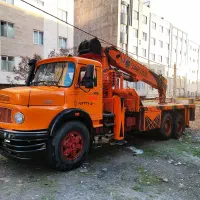 جرثقیل کفی ،جرثقیل ده چرخ ،سنگین بار16تن