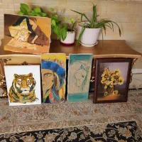 نقاشی رنگ روغن|تابلو، نقاشی، عکس|مشهد, دانشجو|دیوار