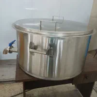 دیگ چلوی روی و استیل