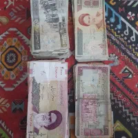 اسکناس ۲۰۰ و ۱۰۰ و ۵۰ تومانی