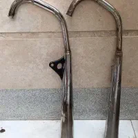 اگزوز موتور شیرازی مجید و امیر سه گل و kapco تمیز