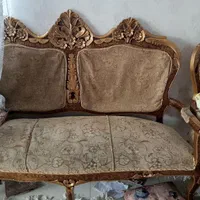 مبل 8نفره کارکرده|مبلمان خانگی و میز عسلی|قم, شهرک توانیر|دیوار