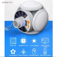 چراغ خورشیدی اضطراری توپی 5 پره|لامپ و چراغ|تهران, خلیج فارس|دیوار