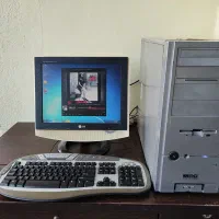 کامپیوتر ۲هسته رم ۳ ddr2 هارد ۱۶۰ گرافیک ۵۱۲|رایانه رومیزی|چالوس, |دیوار