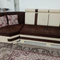 مبل راحتی و خوشخواب یک نفره دوعدد|مبلمان خانگی و میز عسلی|مشهد, دهشک|دیوار