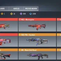 اکانت کالاف طاق با AK117 قدیمی یا با اچس تانک