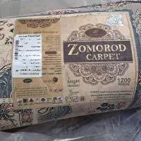 فرش زمرد ۴متری گل برجسته|فرش|مشهد, کوی المهدی|دیوار