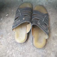 دمپایی چرم ۴۳ مارک Ecco   سالم