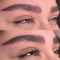 نمونه کار واقعی مدل میکروبلیدینگ،شیدینگ،مژه 1200
