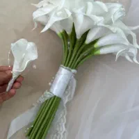 گل عروس|گل مصنوعی|شیراز, میانرود|دیوار