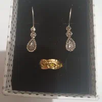 النگو و انگشتر و گوشواره طلا کم اجرت|جواهرات|رشت, لاکانی|دیوار