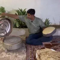 تنور خونگی راحت وسط حال برا خودت نون بپز