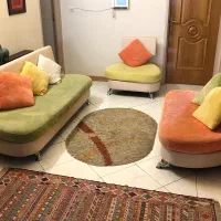 تخت کودک، مبل راحتی و استیل، کتابخانه و فرش|مبلمان خانگی و میز عسلی|اصفهان, قلعه طبره|دیوار
