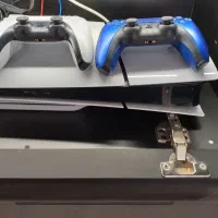 ps5 .ا ترابایت دیسک خور اسلیم با دو دسته پی اس ۵|کنسول، بازی ویدئویی و آنلاین|تبریز, |دیوار