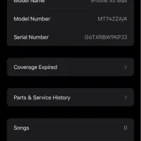 ایفون xsmax ۲۵۶گیگ باتری ۷۶پارتنامبر Zaa|موبایل|بیجار, |دیوار