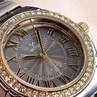 ساعت مچی زنانه ویکتورفرانسه اورجینال نقره ای طلایی|ساعت|اصفهان, امامزاده اسماعیل|دیوار