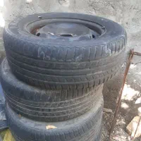 رینگ  و لاستیک دست دو سالم