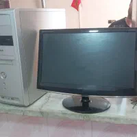 کامپیوتر وکیسو مانیتور وکیبورد سالم وقابل استفاده|رایانه رومیزی|کرج, آق تپه|دیوار