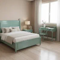 سرویس تختخواب دراور اینه میز تحریر ارایش کمد صندلی|تخت و سرویس خواب|اراک, |دیوار