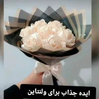 انواع دسته گل رز ربانی به سلیقه شما عزیزان|گل مصنوعی|گالیکش, |دیوار