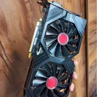 کارت گرافیک rx 580 o plus گیمینگ پیچ پلمپ با کارتن