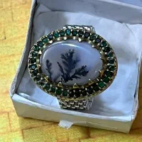 انگشتر شجر اصل رکاب نقره