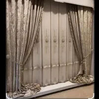 شستشو ونصب انواع پرده|خدمات پیشه و مهارت|اراک, |دیوار