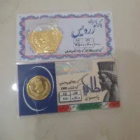 گوشواره و ۲ عدد سکه ۴۰۰ صوتی پارسیان|جواهرات|اراک, |دیوار