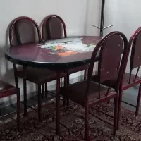 میز ناهار خوری و ۵ صندلی