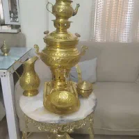 سماور زغالی ،شمعدان،علاالدین