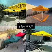 صندلی آهنی میز چوبی الاچیق باغی سایبان مبل چتر|کوهنوردی و کمپینگ|تهران, آبشار تهران (دریاچه)|دیوار