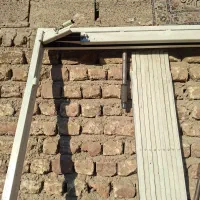 درب آهنی آکاردئونی رنگ سفید