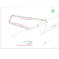 زمین تجاری 95 متری بر اصلی فلکه 9 دی
