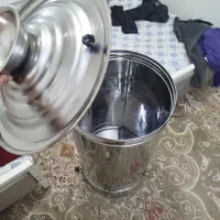 سماور 70لیتری ورق زخیم 2شیر بزرگ نو