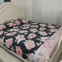 سرویس خواب همراه دو عدد پاتختی،کنسول و آینه