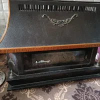 بخاری طرح شومینه کارکرده سالم