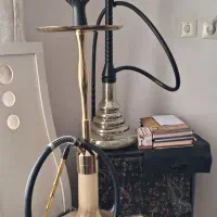 قلیان عربی و چوبی