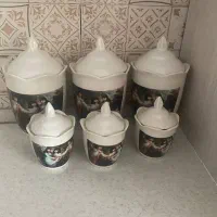 پاسماوری و بستنی خوری و ساعت دکوری و شمعدان و گلدا