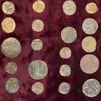 ۲۰عدد سکه برنجی کلکسیونی