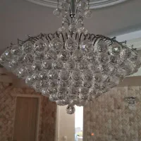 لوستر کریستال (۳عدد) همراه با (۲ دیواری)