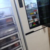 یخچال دوقلو صفر۱۶ماه ضمانت دارد مال جهزیه هست|یخچال و فریزر|خوی, |دیوار