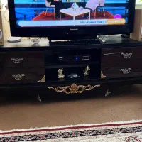 میز وسط بوفه شیشه ای ساعت|بوفه، ویترین، کنسول|صدرا-فارس, فاز ۱|دیوار