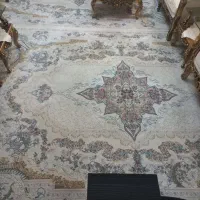 فرش ۹ متری ۱۲۰۰ شانه تراکم۳۶۰۰ گل برجسته