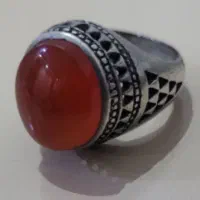 انگشتر عقیق سرخ