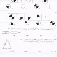 نمونه سوال آزمون نمونه وتیزهوشان
