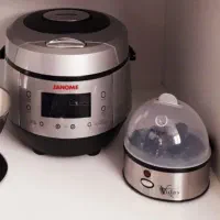 پلو پز سرخ کن چند کاره و تخم مرغ پز کاملا نو