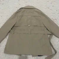 ترنج کت کوتاه بارانی ترند zaraکاملا نو|لباس|اراک, |دیوار