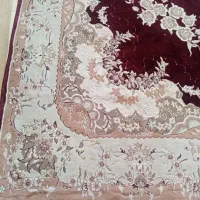 فرش قرمز خوش رنگ 9متری توضیحاتو بخونیدمناسب باغ|فرش|تهران, خزانه|دیوار