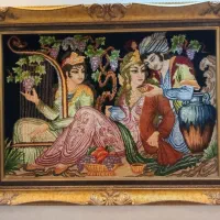 تابلو فرش دستبافت تبریز